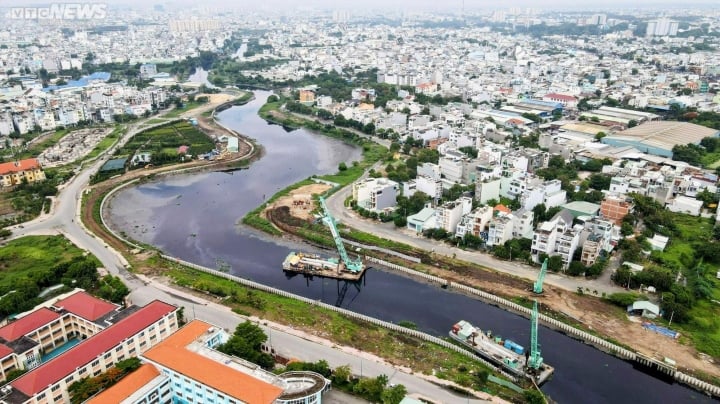 Canal Tham Luong-Ben Cat-Canal Nuoc Len.