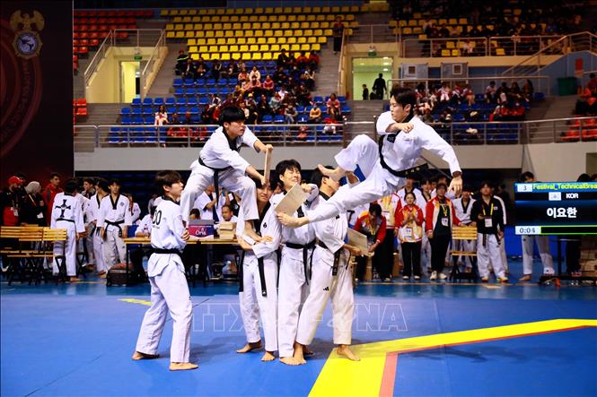 Việt Nam giành giải Nhất toàn đoàn tại Giải Taekwondo Cảnh sát châu Á mở rộng