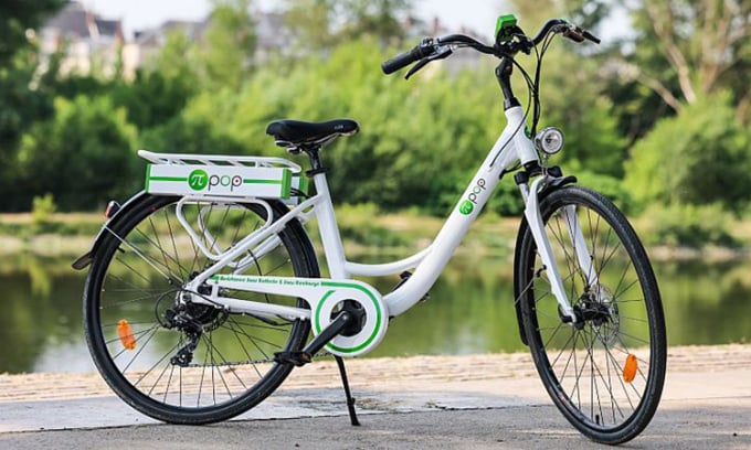 Pi-Pop's electric bike. Photo: Pi-Pop