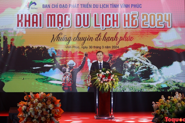 Vĩnh Phúc  khai mạc Lễ hội Du lịch chào hè Vĩnh Phúc năm 2024 - Ảnh 1.