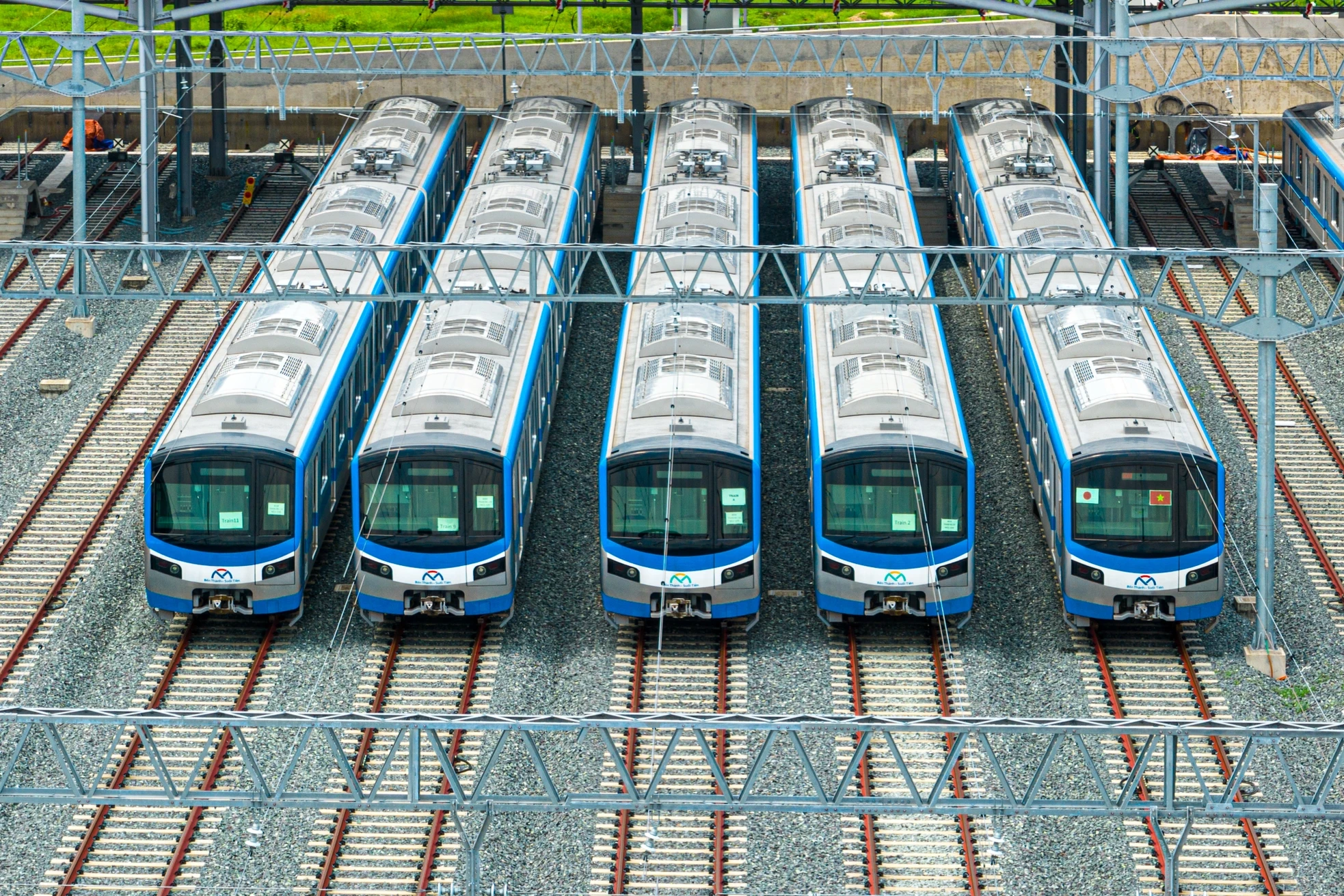 Cận cảnh depot tuyến metro số 1 đã thành hình ảnh 12