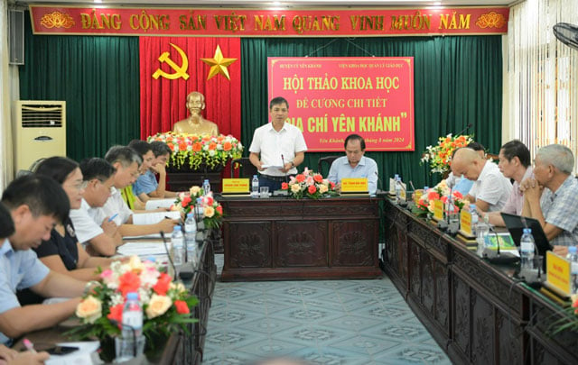 Địa chí Yên Khánh: Công trình khoa học khơi gợi niềm tự hào quê hương