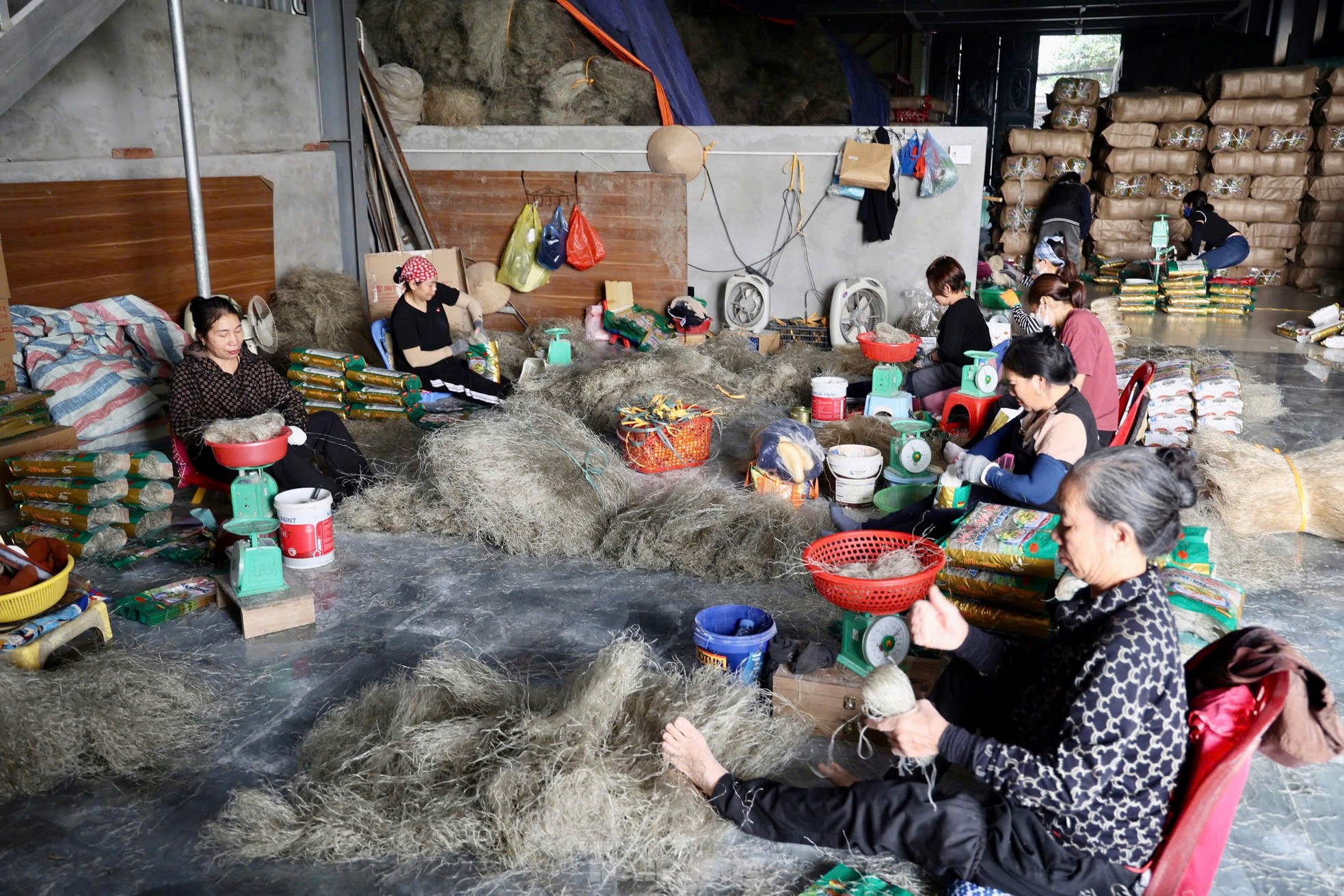 Bustling with Tet in Hanoi's famous vermicelli village photo 18