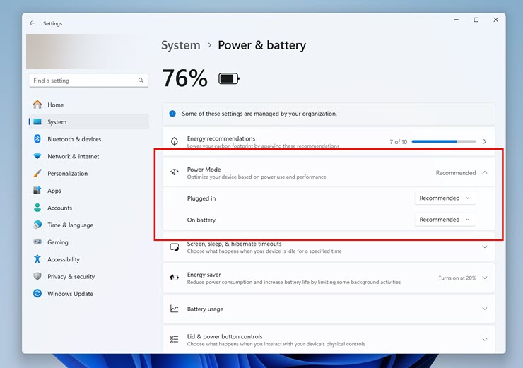 Windows 11 adds battery saving feature in latest update image 1