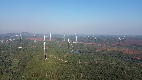 マンデン観光エリアに3兆5000億ドン相当の大規模風力発電プロジェクトが建設される