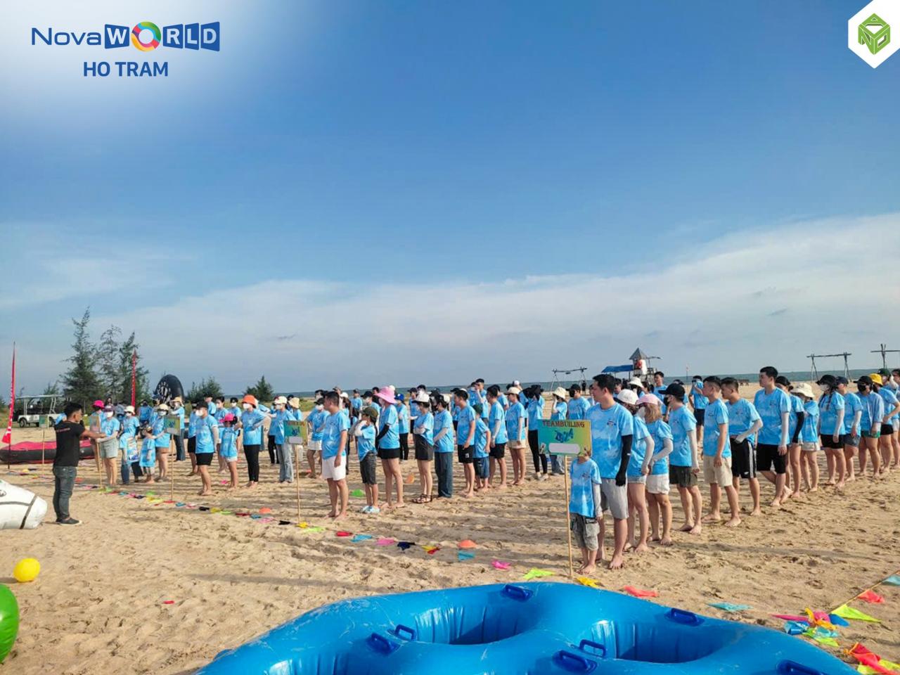 Novaworld Ho Tram thu hút các đoàn du khách lớn về du lịch M.I.C.E và team building