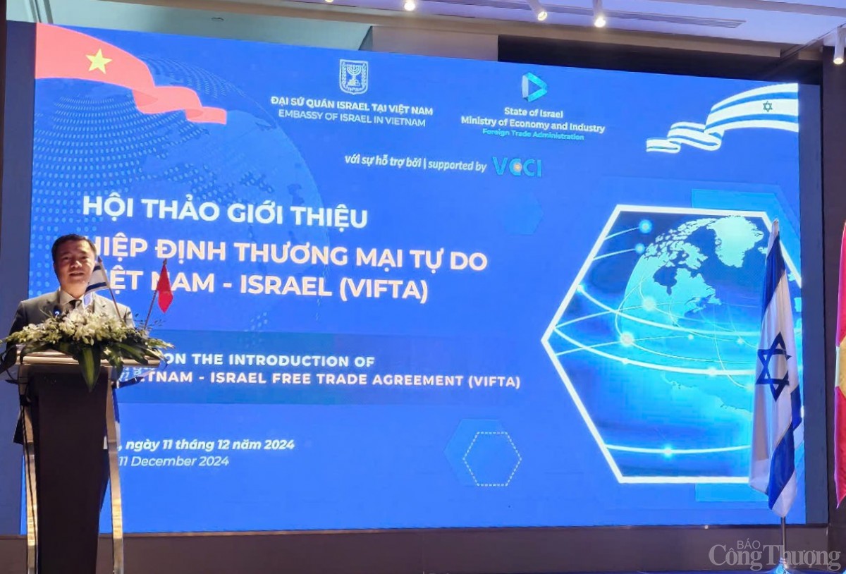 Nuevo hito en la promoción de la cooperación económica y comercial entre Vietnam e Israel