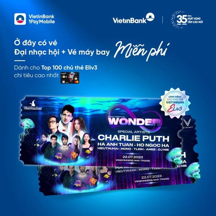 Cơ hội sở hữu chiếc vé quyền năng gặp Charlie Puth tại 8Wonder - 1