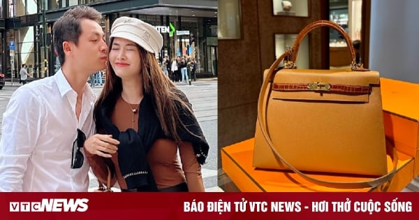 Le 20 octobre, Dang Khoi a offert à sa femme un sac de créateur d'une valeur de plus d'un milliard de VND.