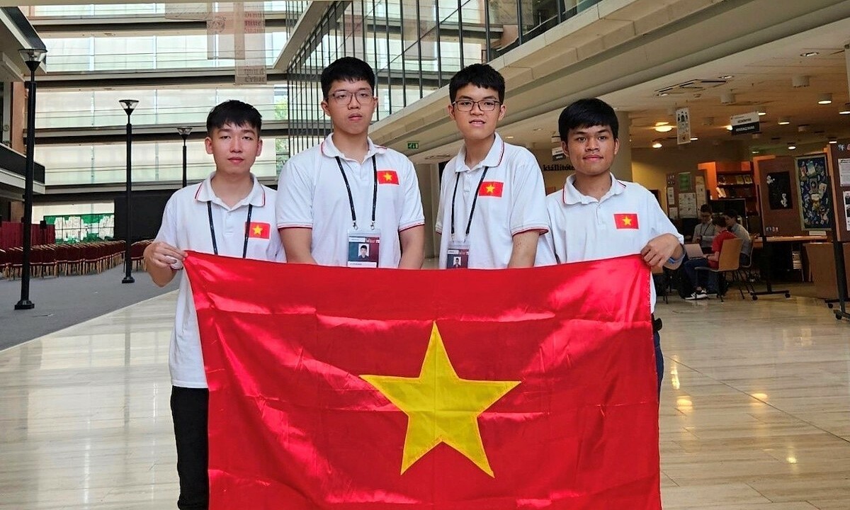 Học sinh Việt Nam giành huy chương vàng Olympic Tin học quốc tế