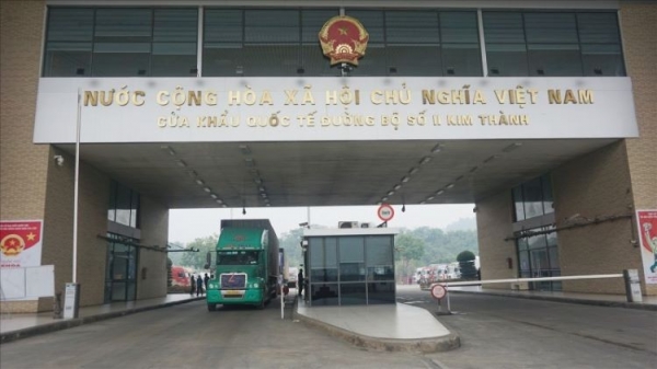 Lao Cai: Export turnover through Kim Thanh border gate reached nearly 549 million USD