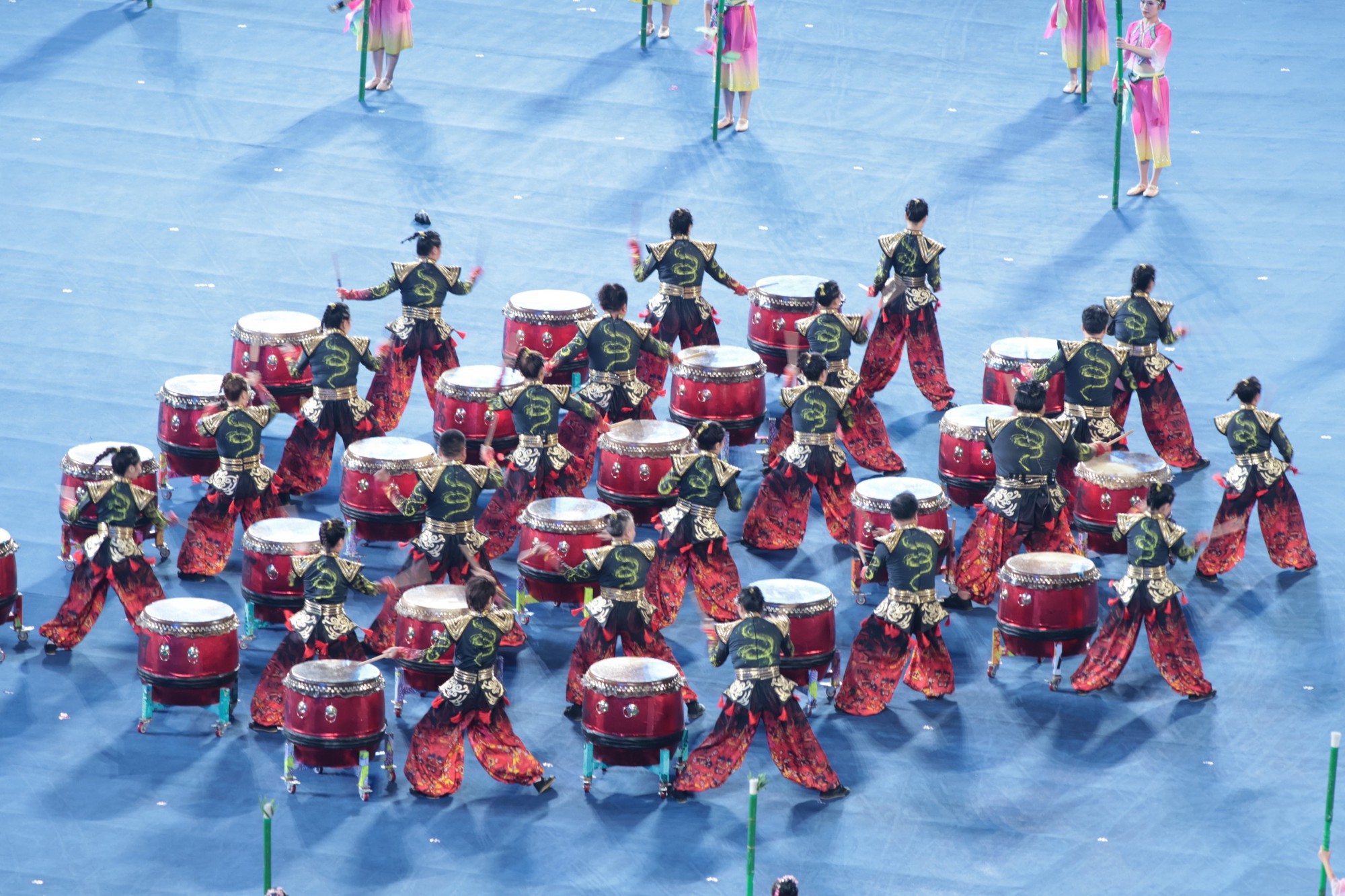 Khai mạc ASIAD 19: Từ trái tim đến trái tim, hướng về châu Á - Ảnh 26.