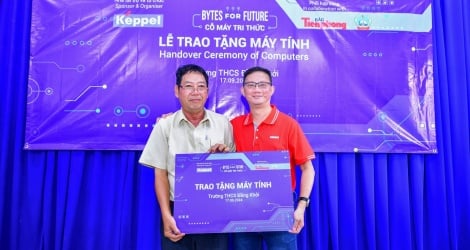 Bytes for Future contributes to improving information technology knowledge for Vietnamese students