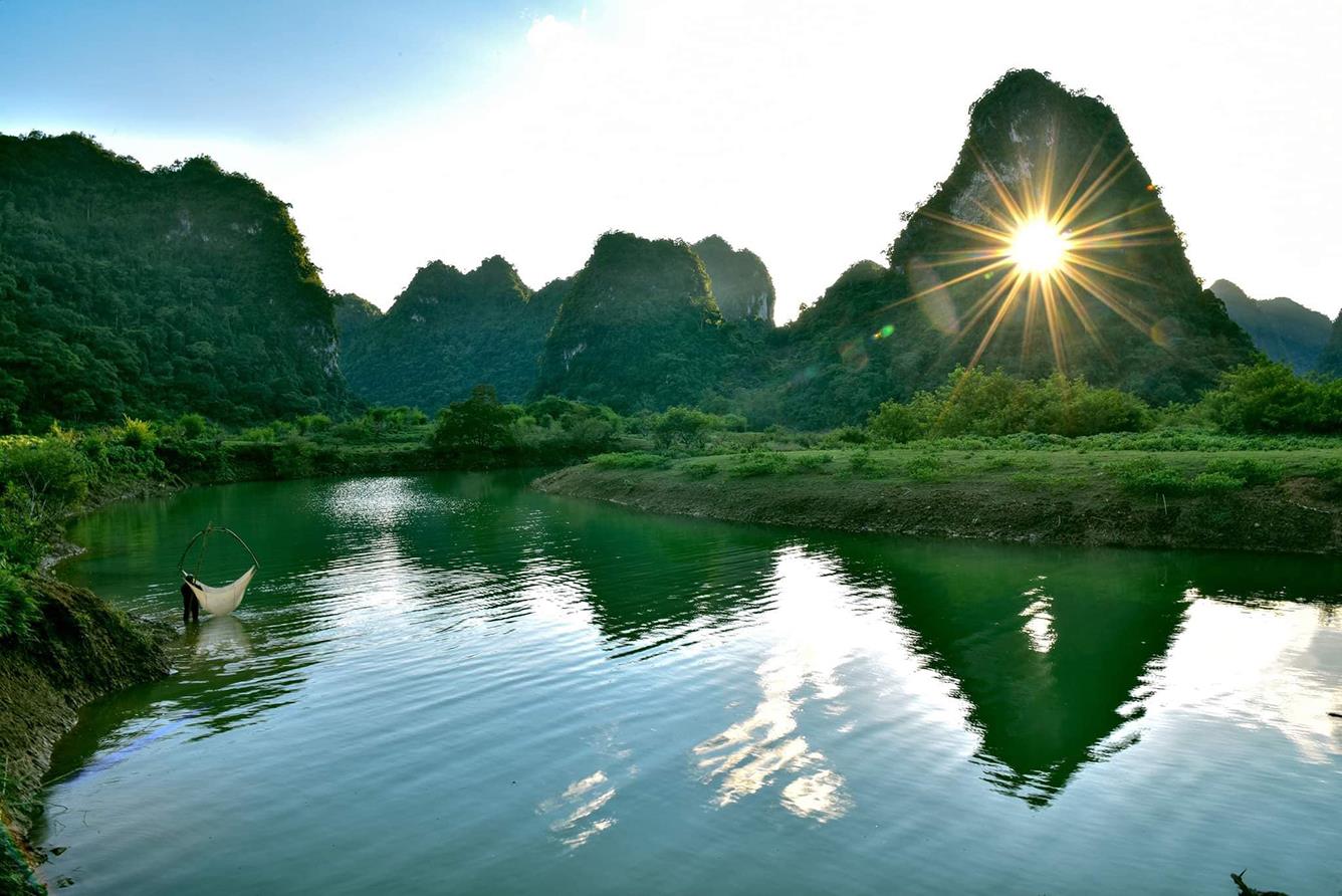 Überwältigt von der majestätischen Schönheit von Cao Bang aus der Luft