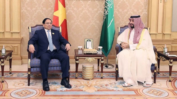 Vietnam is Saudi Arabia's leading important partner in Southeast Asia.