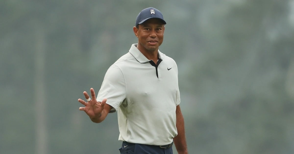 Tiger Woods attends Hero World Challenge golf tournament