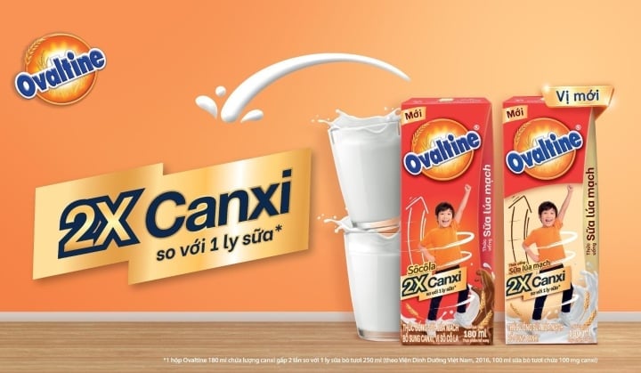 Ovaltine Vietnam launches new Barley Milk drink product 2X calcium - 1