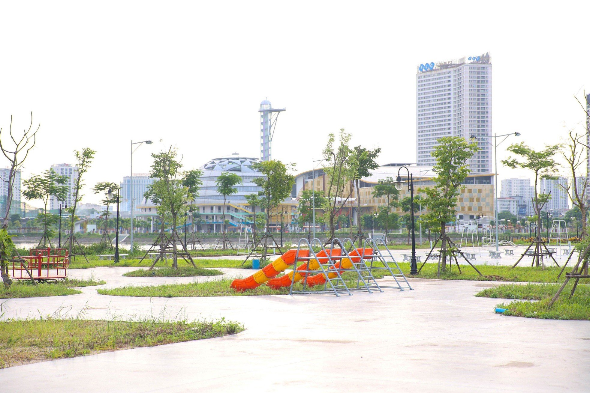 Dentro del parque del lago CV1 a punto de ser puesto en uso foto 8