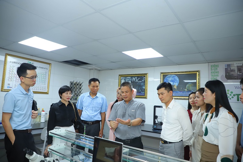 Thanh Hoa City Business Association visits and works with member businesses in Hanoi