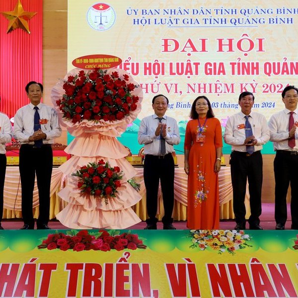 Congreso de delegados de la Asociación de abogados de la provincia de Quang Binh, período 2024