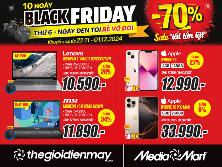 Black Friday: MediaMart-Sale bricht ein – Tausende Produkte um 70 % reduziert – 5