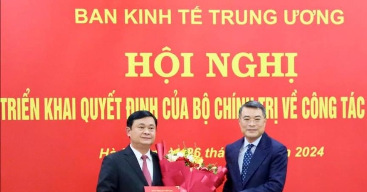 Le Politburo a nommé M. Thai Thanh Quy au poste de chef adjoint de la Commission économique centrale.