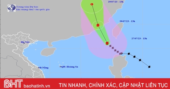 Bão số 2 có gió giật cấp 16