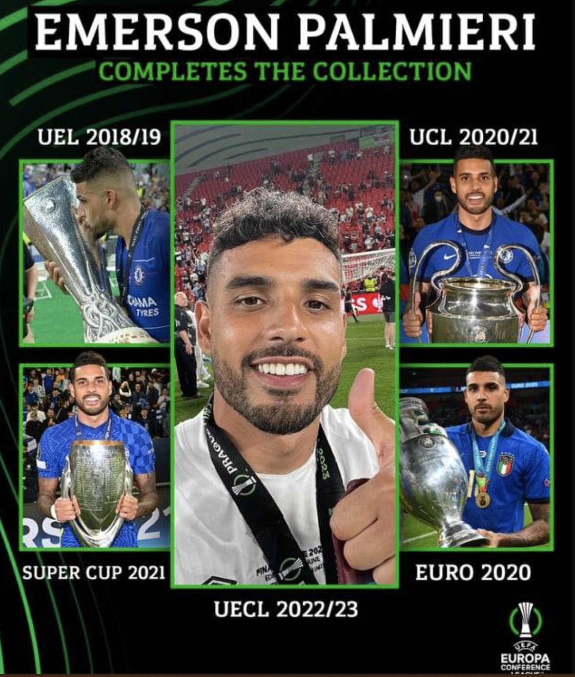 Emerson Palmieri: Người Nam Mỹ vô địch 3 cúp châu Âu - Ảnh 6.