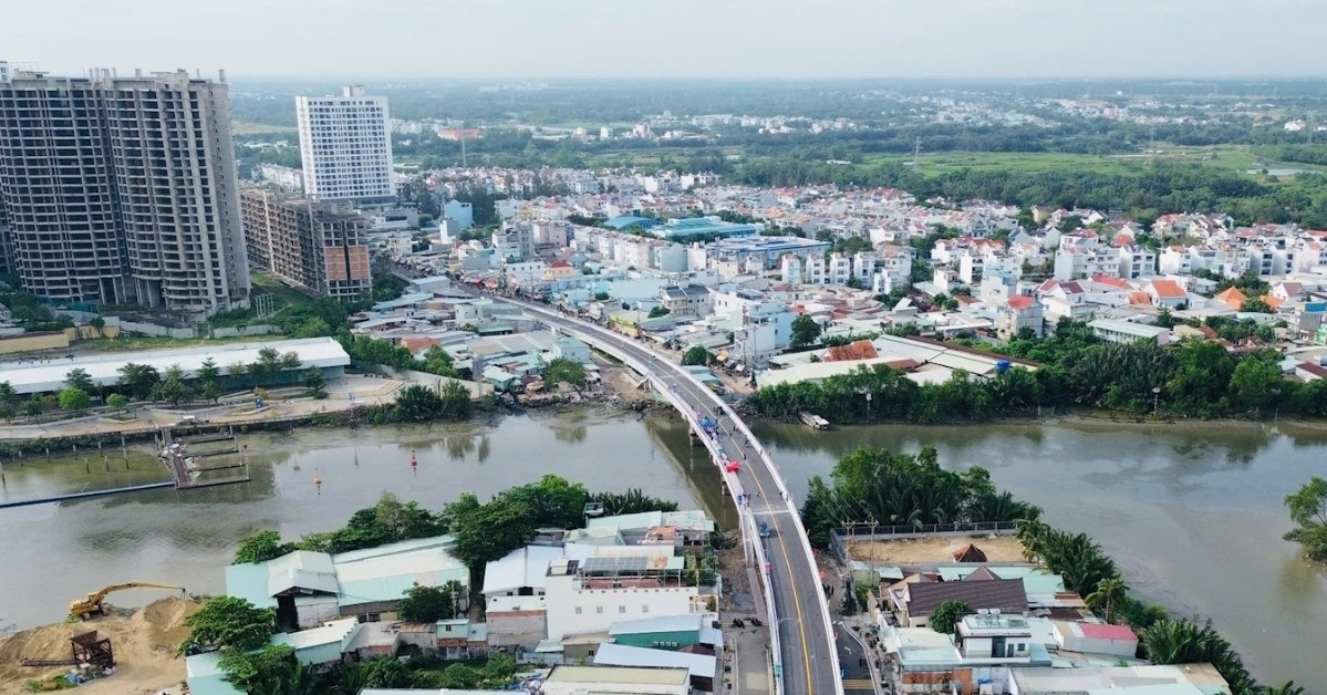 Inauguración de un puente de más de 500 mil millones de dongs aliviará los atascos de tráfico en el sur de Ciudad Ho Chi Minh