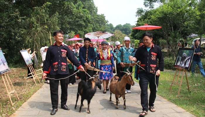 colorful teeth of ethnic cultures in the cultural village picture 1