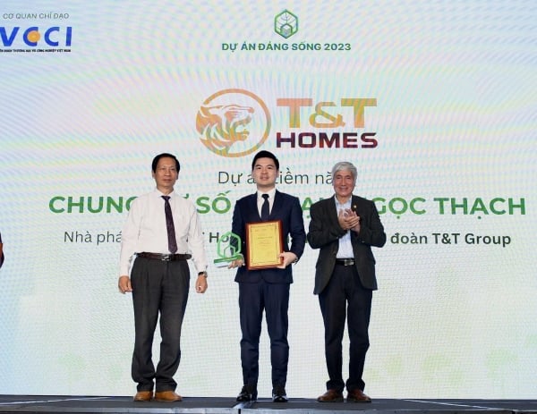 Dự án số 2 Phạm Ngọc Thạch của T&amp;T Homes thắng giải Dự án đáng sống năm 2023