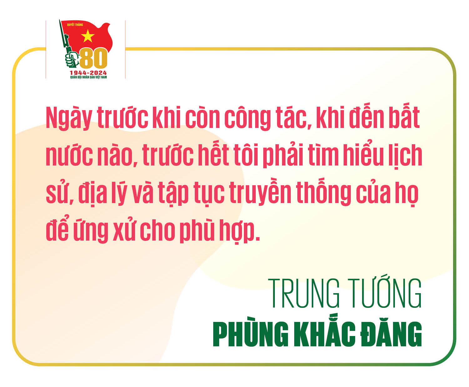 Trung tướng Phùng Khắc Đăng: "Dân chủ, công khai, chế độ chính sách vượt trội, xây dựng quân đội mạnh, tinh gọn sẽ thành công" - Ảnh 16.