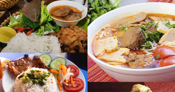 Pho, arroz quebrado y pan siempre están en la lista de platos deliciosos para comer cuando se visita Vietnam.