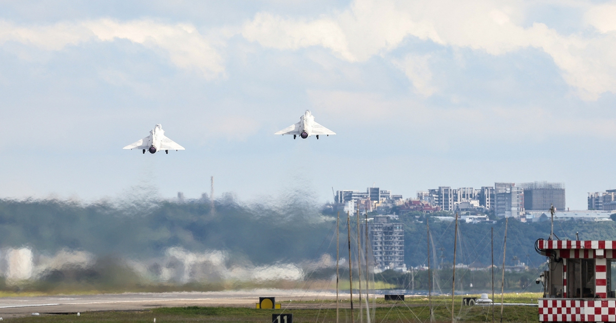 台湾、70機以上の中国軍機と艦艇が台湾周辺を飛行中と発表