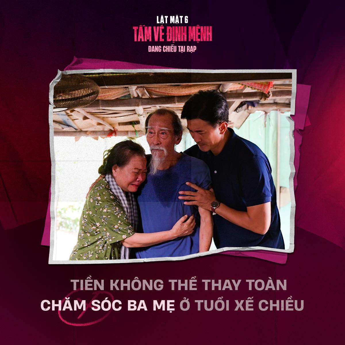 Những câu thoại đắt giá về đồng tiền trong ‘Lật mặt 6: Tấm vé định mệnh’ - Ảnh 7.