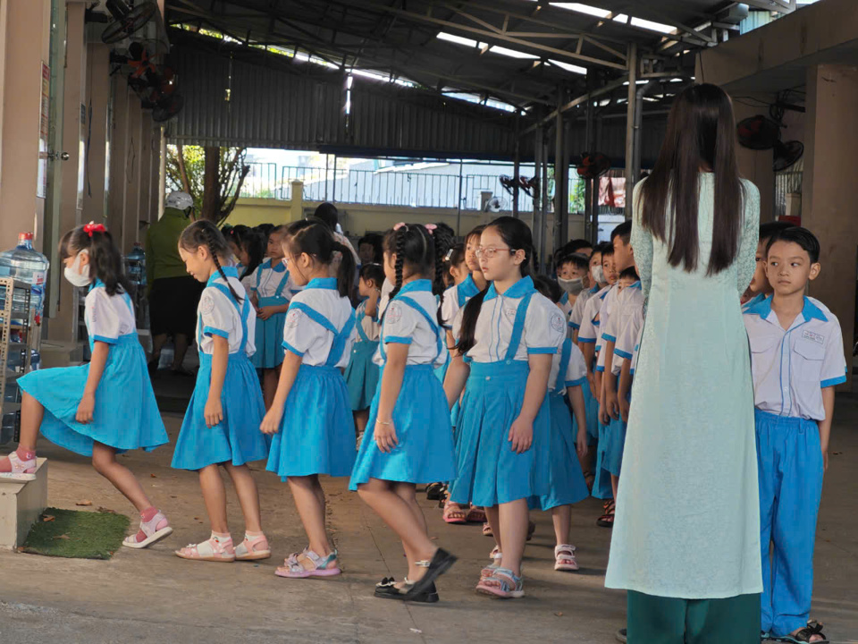 Am Morgen des 26. August begann für mehr als 1,7 Millionen Schüler in Ho-Chi-Minh-Stadt das neue Schuljahr.