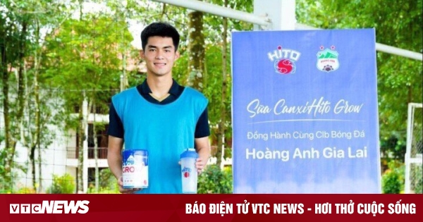 Hito Grow Milk accompagne l'Académie de football Hoang Anh Gia Lai