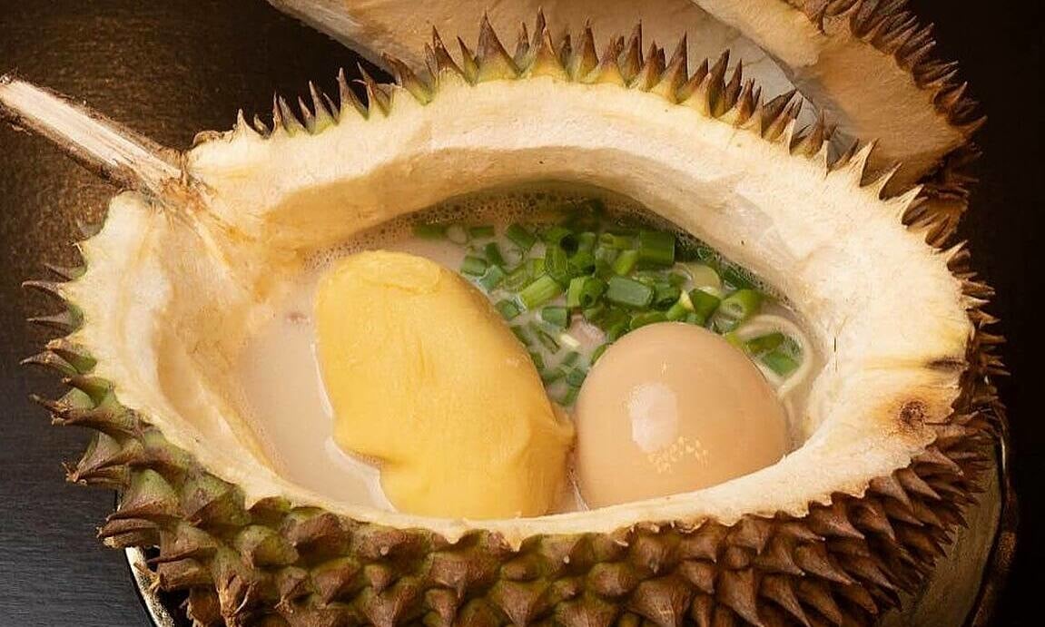 Los fideos de durian son un éxito en Malasia