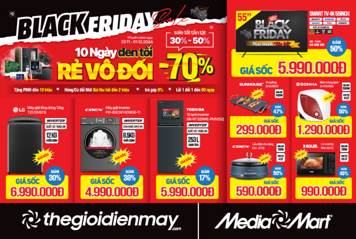 Black Friday: MediaMart-Sale stürzt auf 70 % Rabatt auf Tausende von Produkten ab – 1