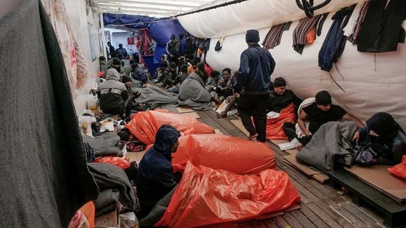 Illegal migrants: A hot issue in the Mediterranean