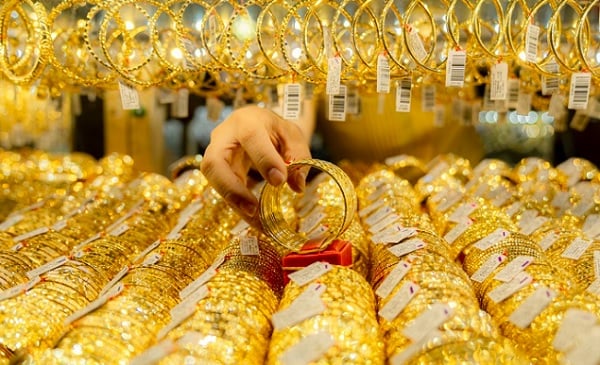 Why is the domestic gold price continuously increasing?