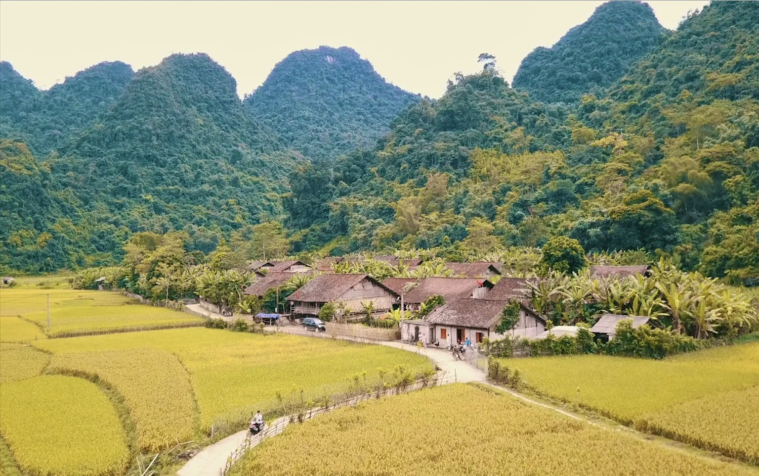 Nhờ thực hiện tốt chính sách dân tộc, diện mạo nông thôn, miền núi huyện Quảng Hòa có nhiều chuyển biến tích cực.