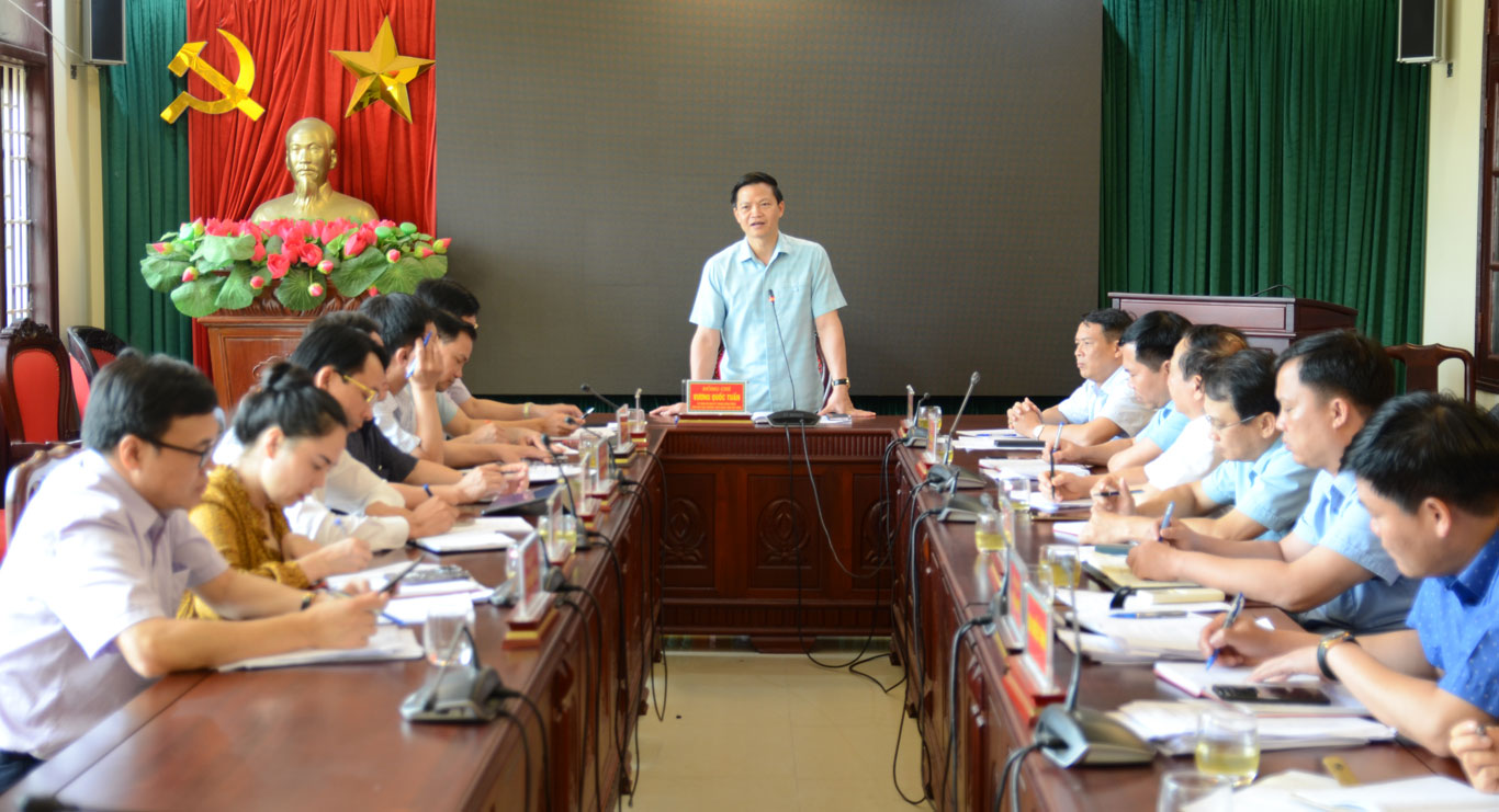 Provincial leaders inspect and remove difficulties for livestock production, promote agricultural growth