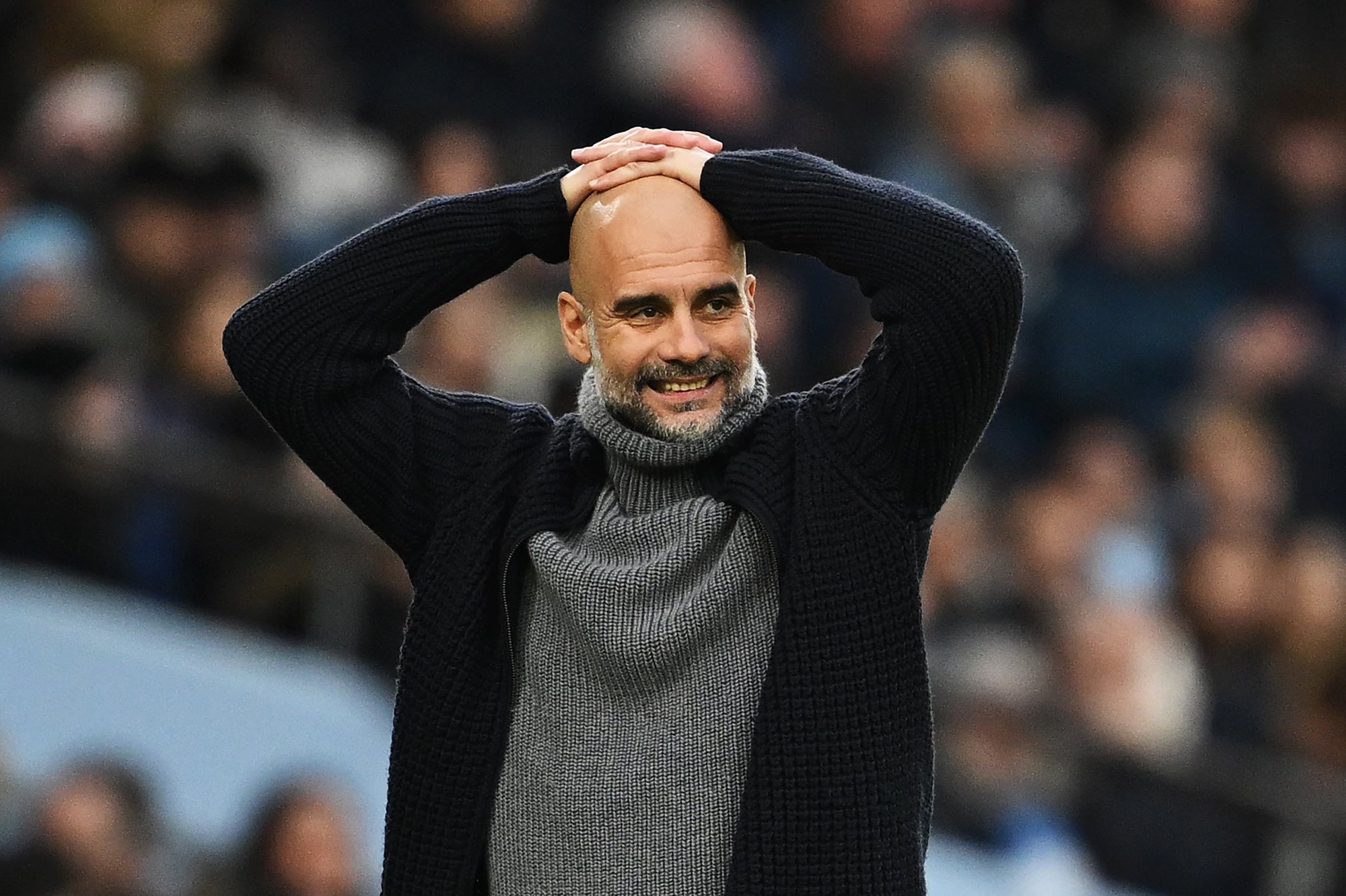 HLV Pep Guardiola nói điều bất ngờ về Man City sau cú sốc ném đi 2 điểm - Ảnh 1.