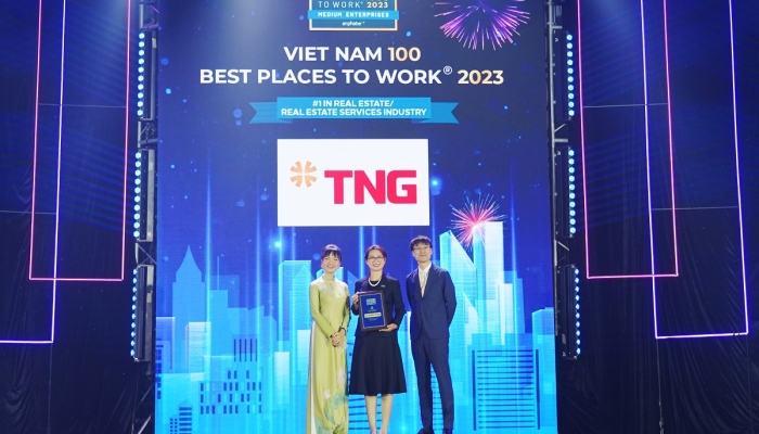 TNG Holdings Vietnam a été honorée comme « Entreprise exceptionnelle avec des ressources humaines heureuses »