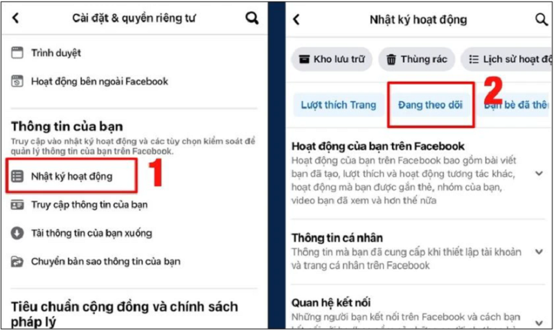 3 cách xem những người mình đang theo dõi trên Facebook nhanh nhất