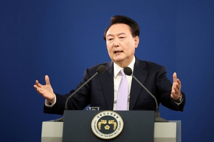 Le président sud-coréen Yoon Suk-yeol. (Photo : Reuters)