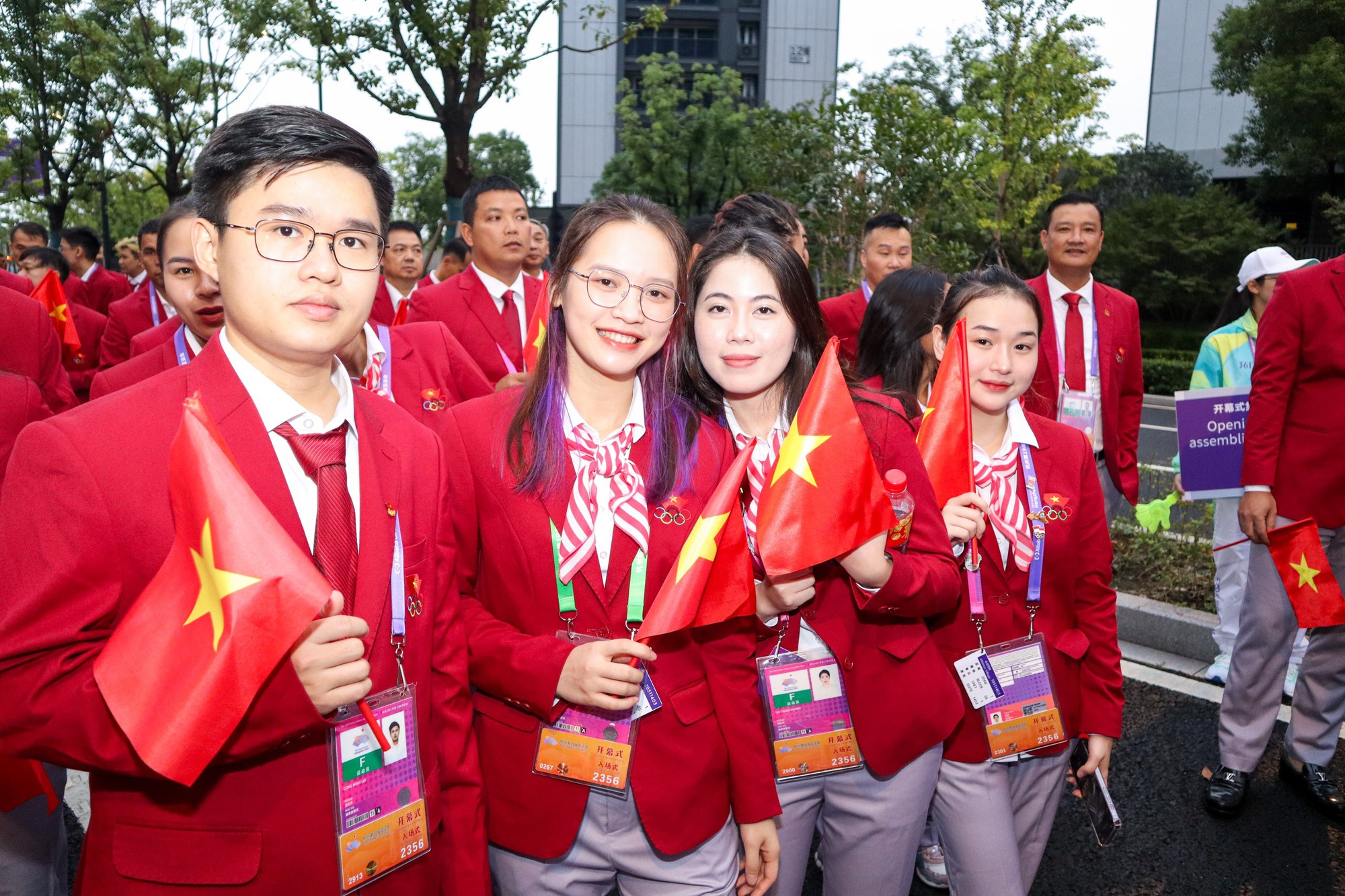 Khai mạc ASIAD 19: Từ trái tim đến trái tim, hướng về châu Á - Ảnh 15.