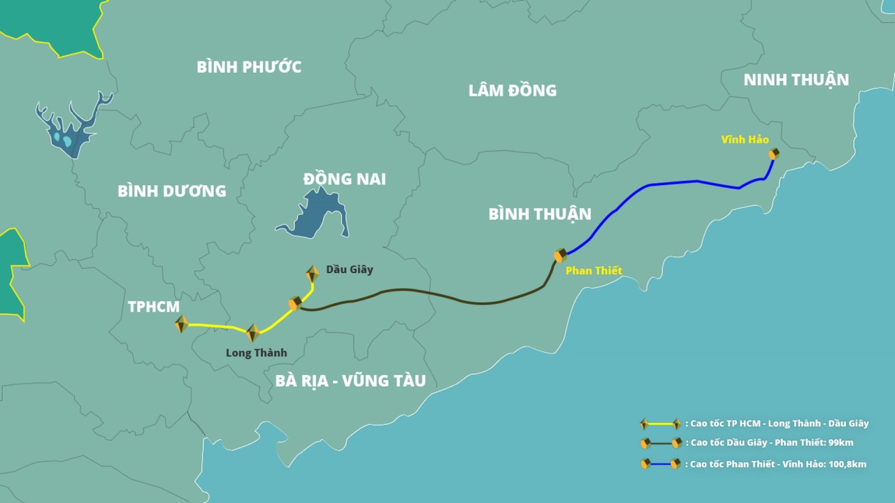 Cao tốc nối TPHCM - Phan Thiết hơn 2 giờ lái xe sắp khánh thành - 16