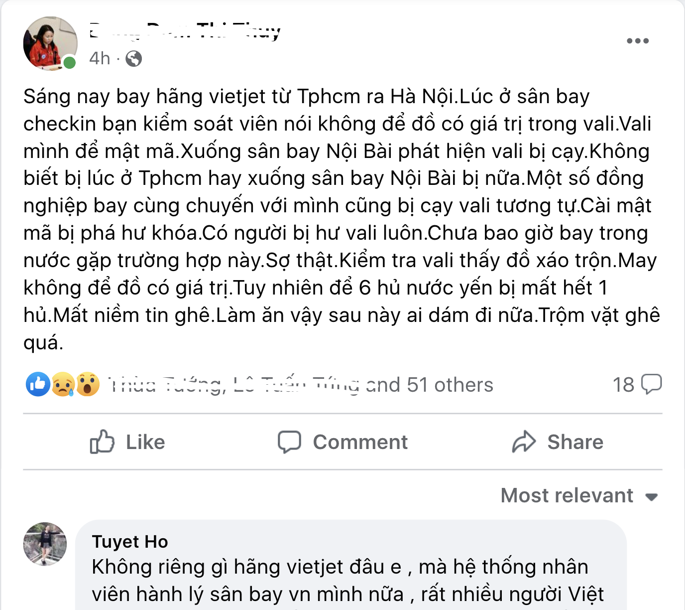 Kỳ thủ đội tuyển cờ tướng TP HCM tố vali bị rạch, phá khóa khi đi máy bay? - Ảnh 2.